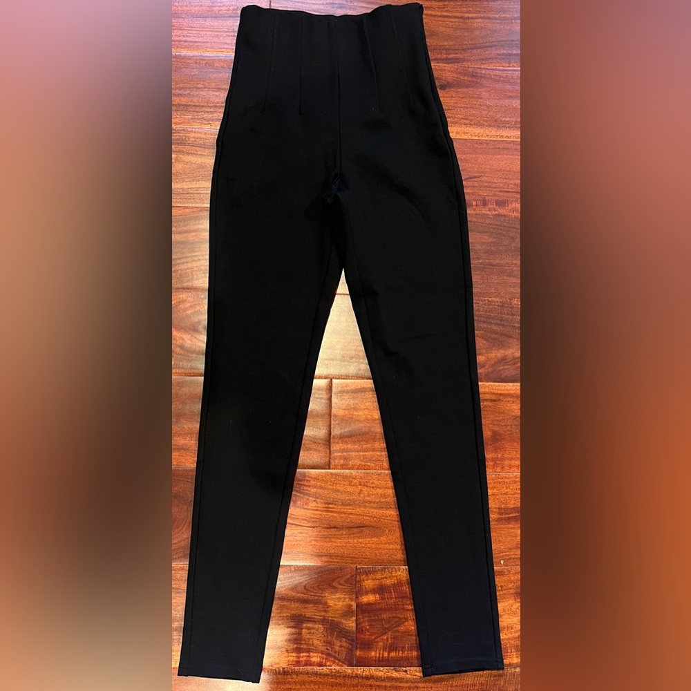 Zara Black Skinny Pants Modern Fit